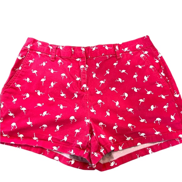 Elle | Shorts | Elle Pink Flamingo Shorts | Poshmark